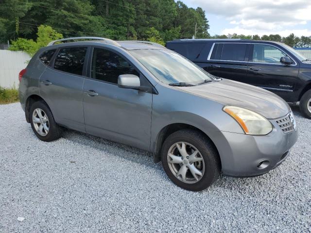 JN8AS58V98W140184 - 2008 NISSAN ROGUE S GRAY photo 4