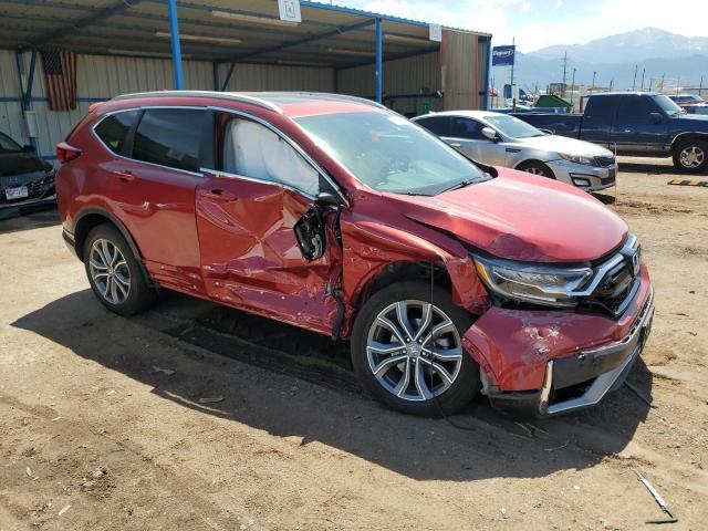 2HKRW2H99NH667583 - 2022 HONDA CR-V TOURING RED photo 4