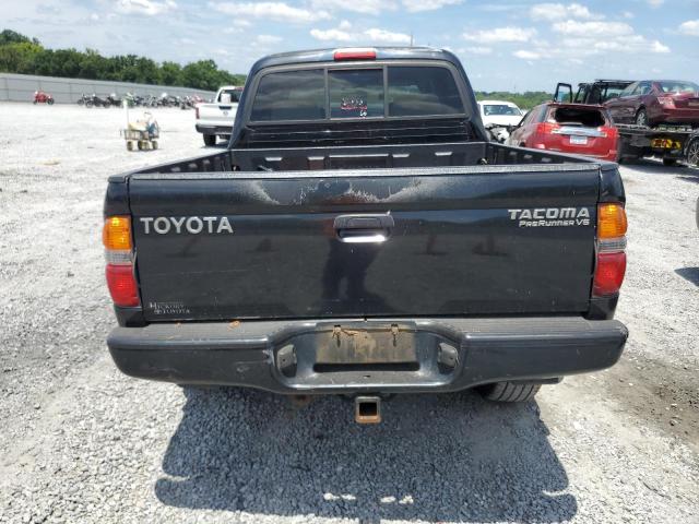 5TEGN92N44Z442153 - 2004 TOYOTA TACOMA DOUBLE CAB PRERUNNER BLACK photo 6