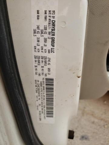 2C4RC1BG6CR345705 - 2012 CHRYSLER TOWN & COU TOURING 白色 照片 13