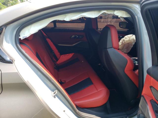 WBS43AY01NFM56007 - 2022 BMW M3 COMPETITION ნაცრისფერი ფოტო 10