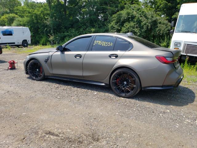 WBS43AY01NFM56007 - 2022 BMW M3 COMPETITION ნაცრისფერი ფოტო 2