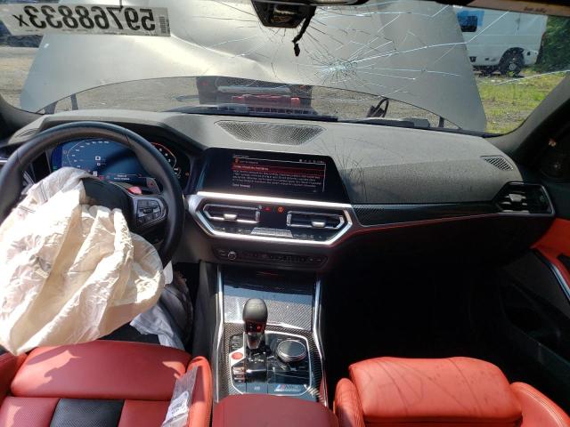 WBS43AY01NFM56007 - 2022 BMW M3 COMPETITION ნაცრისფერი ფოტო 8