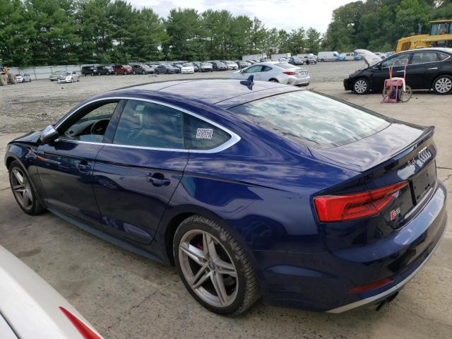 WAUC4CF58JA006854 - 2018 AUDI S5 PRESTIGE BLUE photo 2