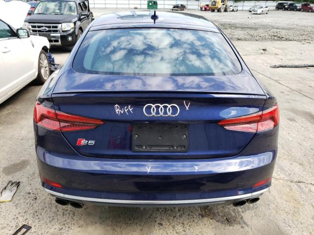 WAUC4CF58JA006854 - 2018 AUDI S5 PRESTIGE BLUE photo 6