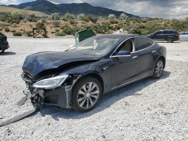 5YJSA1S12EFP29885 - 2014 TESLA MODEL S 蓝色 照片 1