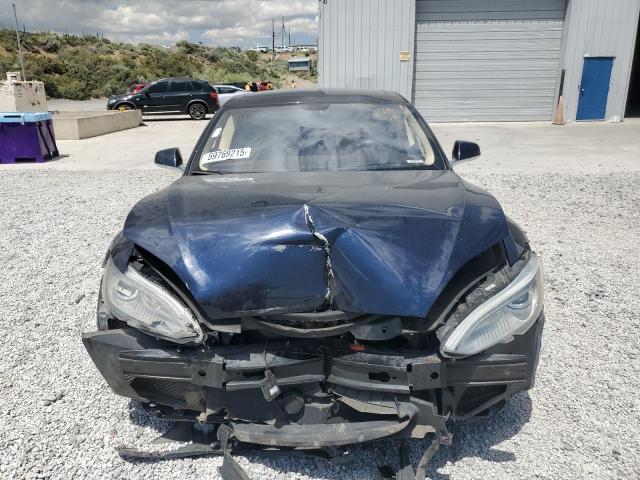 5YJSA1S12EFP29885 - 2014 TESLA MODEL S 蓝色 照片 5