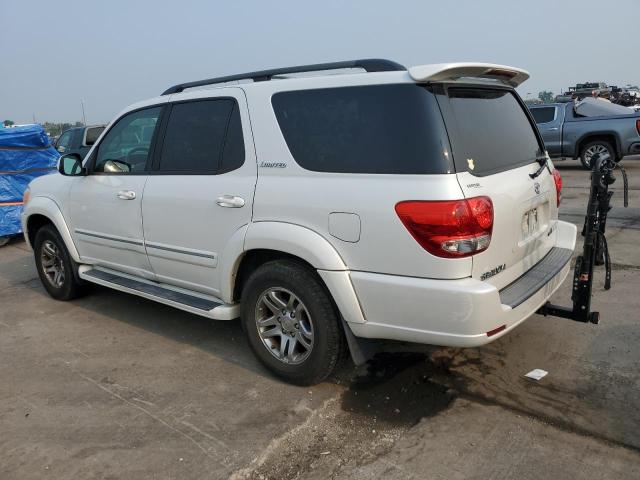 5TDBT48A76S259224 - 2006 TOYOTA SEQUOIA LIMITED WHITE photo 2