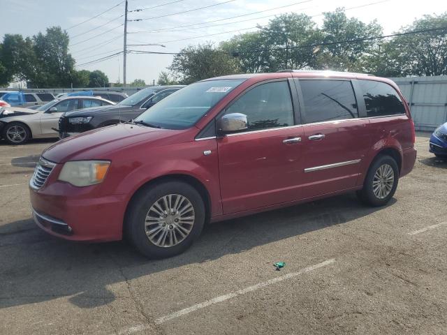 2C4RC1CG3ER367517 - 2014 CHRYSLER TOWN & COU TOURING L MAROON photo 1