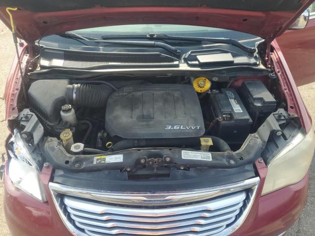 2C4RC1CG3ER367517 - 2014 CHRYSLER TOWN & COU TOURING L MAROON photo 12