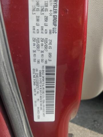 2C4RC1CG3ER367517 - 2014 CHRYSLER TOWN & COU TOURING L MAROON photo 13