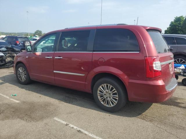 2C4RC1CG3ER367517 - 2014 CHRYSLER TOWN & COU TOURING L MAROON photo 2