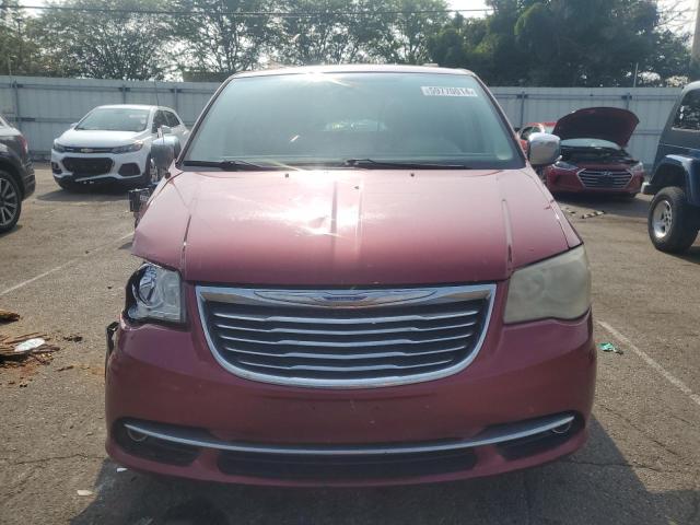 2C4RC1CG3ER367517 - 2014 CHRYSLER TOWN & COU TOURING L MAROON photo 5