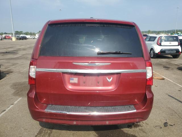 2C4RC1CG3ER367517 - 2014 CHRYSLER TOWN & COU TOURING L MAROON photo 6