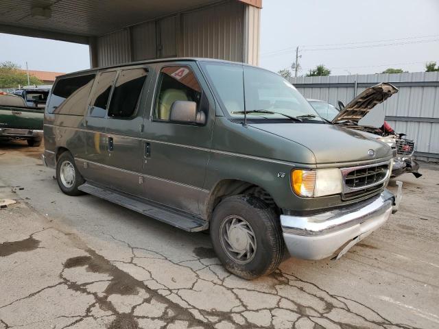 1FMRE11L02HB17178 - 2002 FORD ECONOLINE E150 WAGON GREEN photo 4