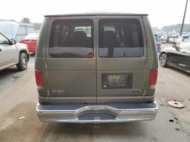 1FMRE11L02HB17178 - 2002 FORD ECONOLINE E150 WAGON GREEN photo 6