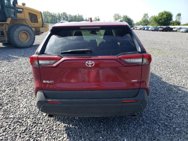 JTMP1RFV3KD507117 - 2019 TOYOTA RAV4 XLE BURGUNDY photo 6