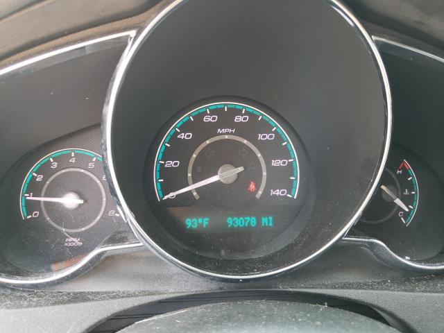 1G1ZC5E0XCF323910 - 2012 CHEVROLET MALIBU 1LT ვერცხლისფერი ფოტო 9