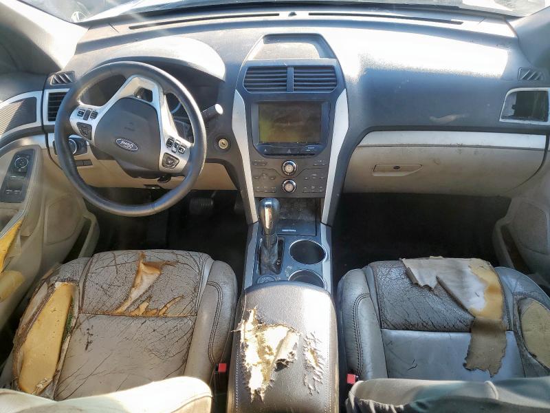 1FMHK8D81BGA32778 - 2011 FORD EXPLORER XLT SILVER photo 8