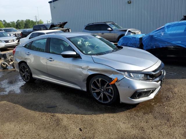 2HGFC2F84LH597875 - 2020 HONDA CIVIC SPORT 银色 照片 4