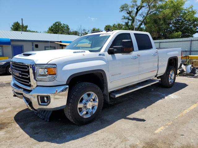 1GT42VCY0KF274499 - 2019 GMC SIERRA K3500 SLT WHITE photo 1