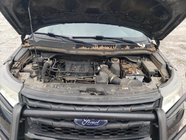 1FM5K8AR5GGC50407 - 2016 FORD EXPLORER POLICE INTERCEPTOR 黑色 照片 12