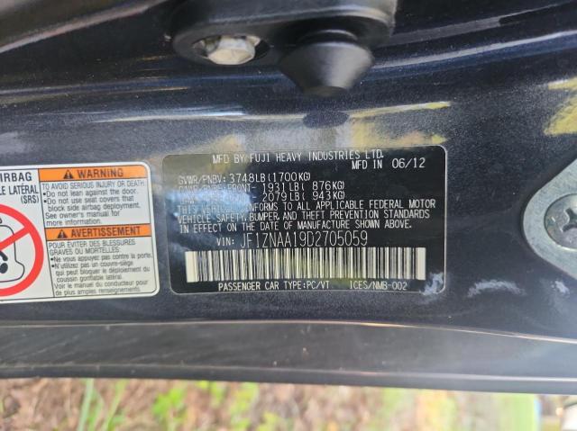 JF1ZNAA19D2705059 - 2013 TOYOTA SCION FR-S 灰色 照片 10