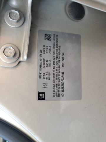 1G11C5SA5DF232104 - 2013 CHEVROLET MALIBU 1LT GOLD photo 13