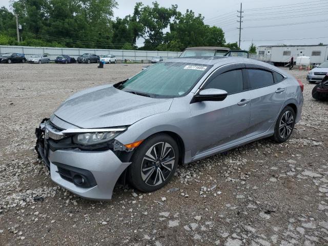 19XFC1F70HE200407 - 2017 HONDA CIVIC EXL GRAY photo 1