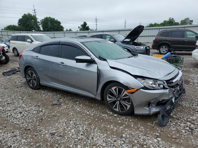 19XFC1F70HE200407 - 2017 HONDA CIVIC EXL GRAY photo 4