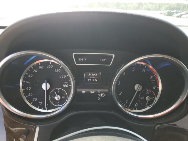 4JGDA5HBXDA166961 - 2013 MERCEDES-BENZ ML 350 4MATIC SILVER photo 9