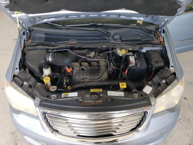 2C4RC1BG6DR720381 - 2013 CHRYSLER TOWN & COU TOURING BLUE photo 12