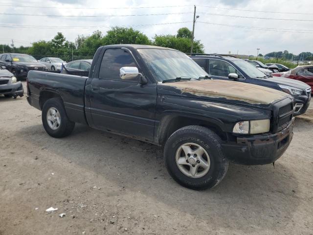 1B7HC16Z6VS191117 - 1997 DODGE RAM 1500 BLACK photo 4