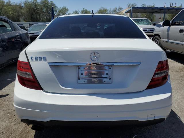 WDDGF4HB5EG248856 - 2014 MERCEDES-BENZ C 250 WHITE photo 6