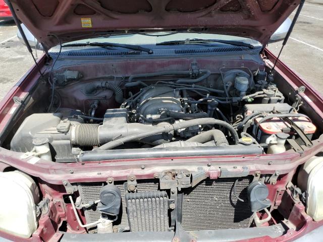 5TBRT34161S176805 - 2001 TOYOTA TUNDRA ACCESS CAB წითელი ფოტო 11