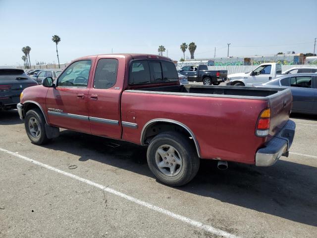 5TBRT34161S176805 - 2001 TOYOTA TUNDRA ACCESS CAB წითელი ფოტო 2