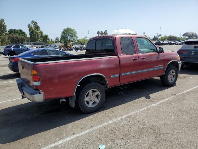 5TBRT34161S176805 - 2001 TOYOTA TUNDRA ACCESS CAB წითელი ფოტო 3