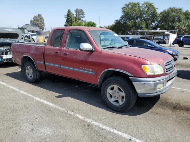 5TBRT34161S176805 - 2001 TOYOTA TUNDRA ACCESS CAB წითელი ფოტო 4