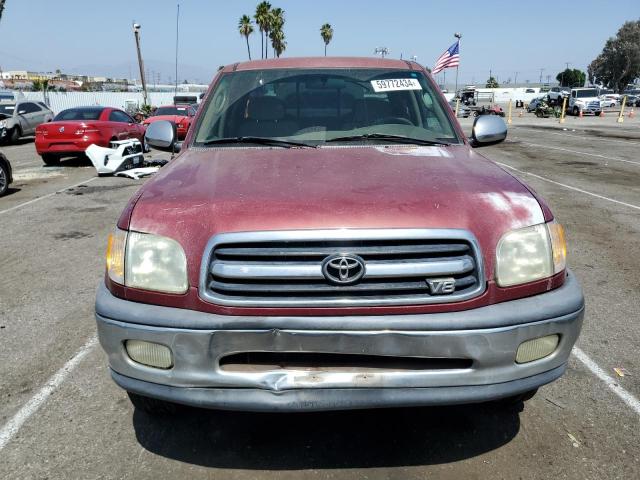 5TBRT34161S176805 - 2001 TOYOTA TUNDRA ACCESS CAB წითელი ფოტო 5