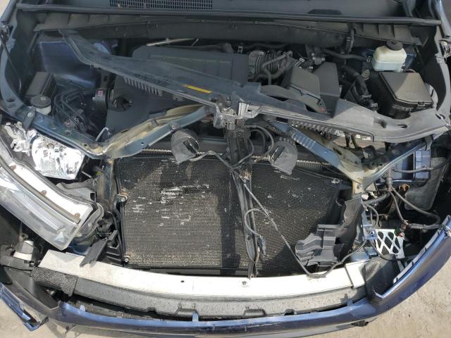 5TDJKRFH4FS212972 - 2015 TOYOTA HIGHLANDER XLE BLUE photo 12