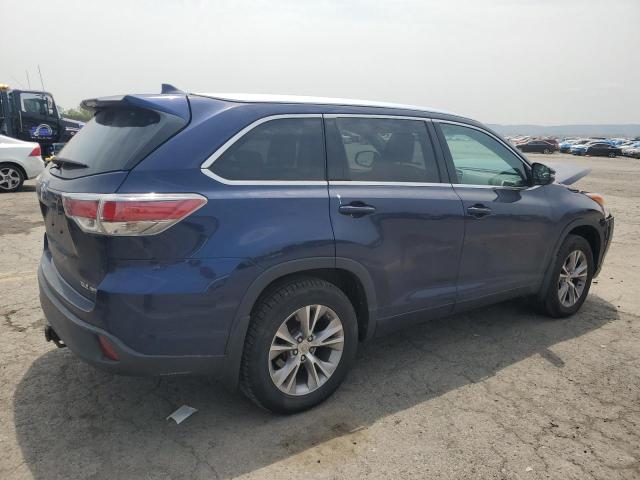 5TDJKRFH4FS212972 - 2015 TOYOTA HIGHLANDER XLE BLUE photo 3