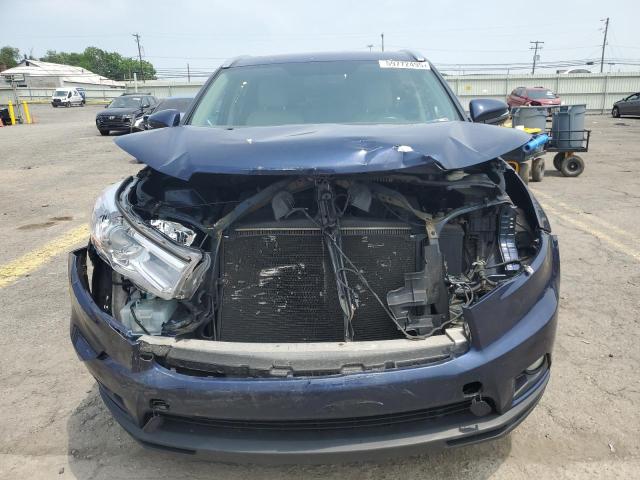 5TDJKRFH4FS212972 - 2015 TOYOTA HIGHLANDER XLE BLUE photo 5