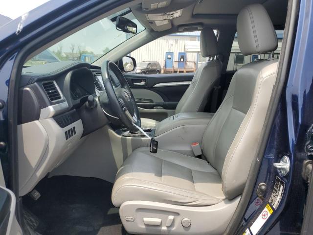 5TDJKRFH4FS212972 - 2015 TOYOTA HIGHLANDER XLE BLUE photo 7