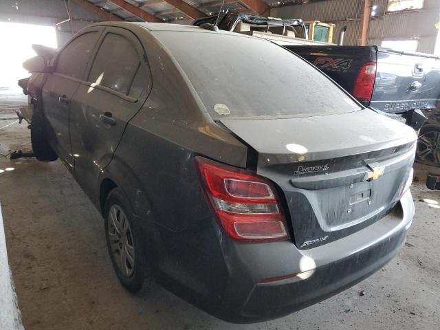 1G1JB5SB4L4102725 - 2020 CHEVROLET SONIC LS GRAY photo 2