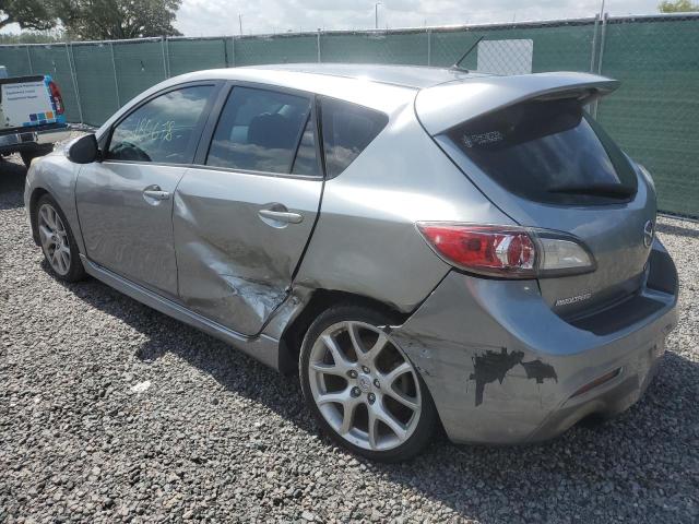 JM1BL1H34A1333656 - 2010 MAZDA SPEED 3 SILVER photo 2