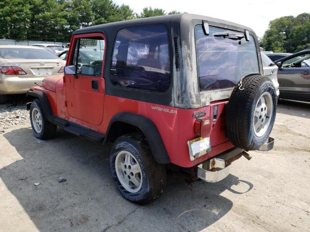 2J4FY29S1NJ501469 - 1992 JEEP WRANGLER / RED photo 2