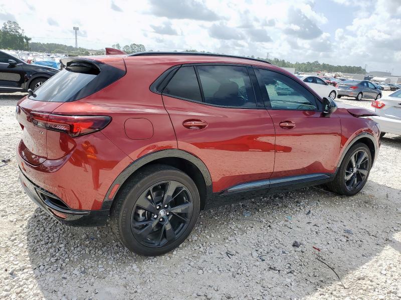 LRBFZNR45PD064491 - 2023 BUICK ENVISION ESSENCE Շագանակագույն լուսանկար 3