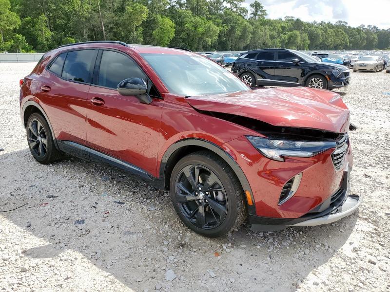 LRBFZNR45PD064491 - 2023 BUICK ENVISION ESSENCE Շագանակագույն լուսանկար 4