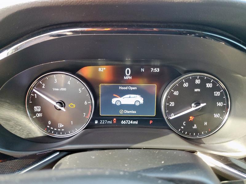 LRBFZNR45PD064491 - 2023 BUICK ENVISION ESSENCE Շագանակագույն լուսանկար 9