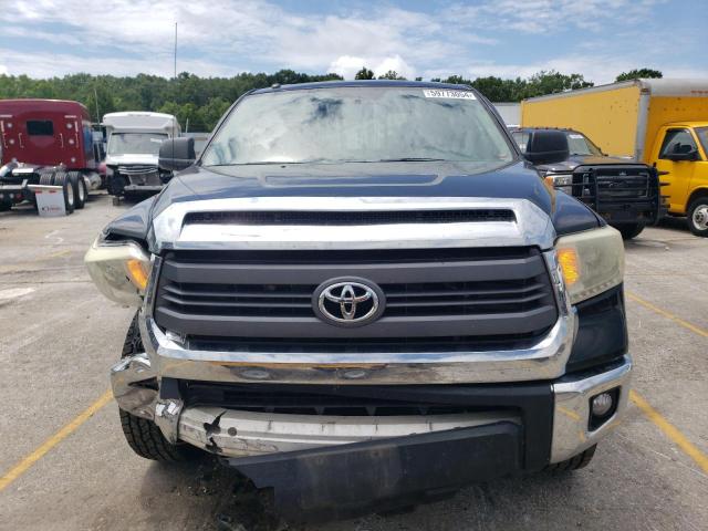 5TFUW5F18EX344834 - 2014 TOYOTA TUNDRA DOUBLE CAB SR/SR5 BLACK photo 5